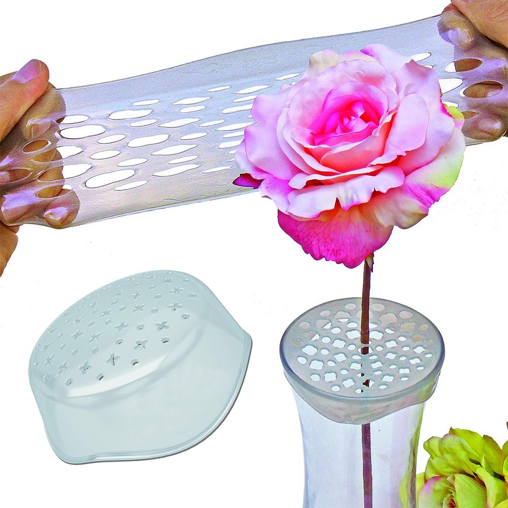 Centerpiece Stick - 自己貼り付けの再利用可能な花の配置ホルダー、DIYフラワーディスプレイ、インサート、植物ストロー固定