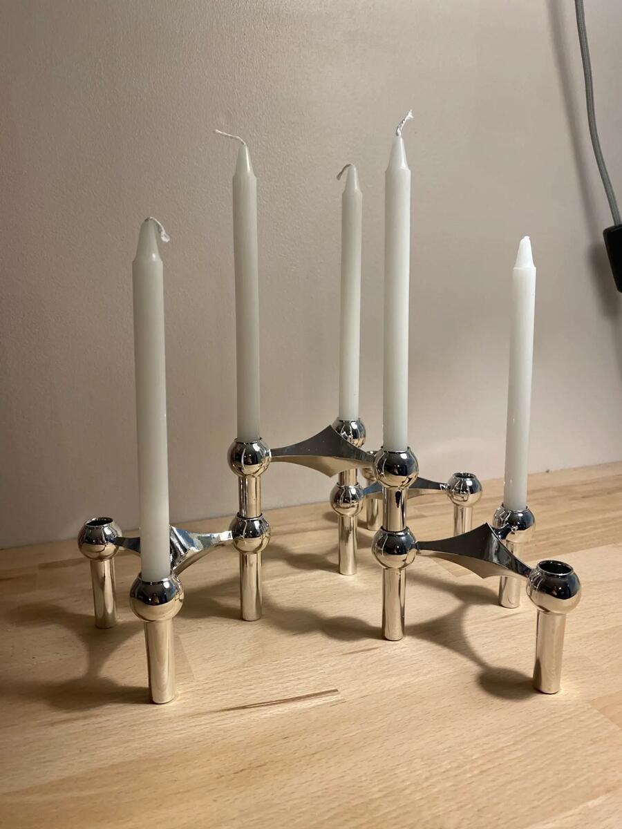 分子構造のキャンドルホルダー,キャンドルホルダー,ゴールドの - Centerpiece Stick のレビューと価格