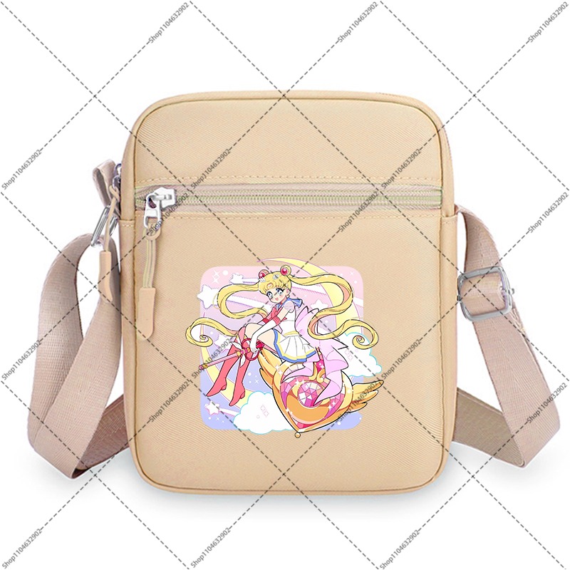 セーラームーンショルダーバッグユニセックスかわいいクロスボデ - Party Favor Bag のレビューと価格