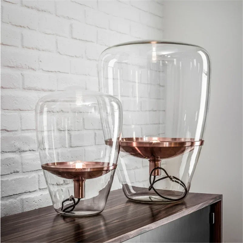 ユニークでクリエイティブなデザインのガラステーブルランプ,室 - Led Balloon Light のレビューと価格