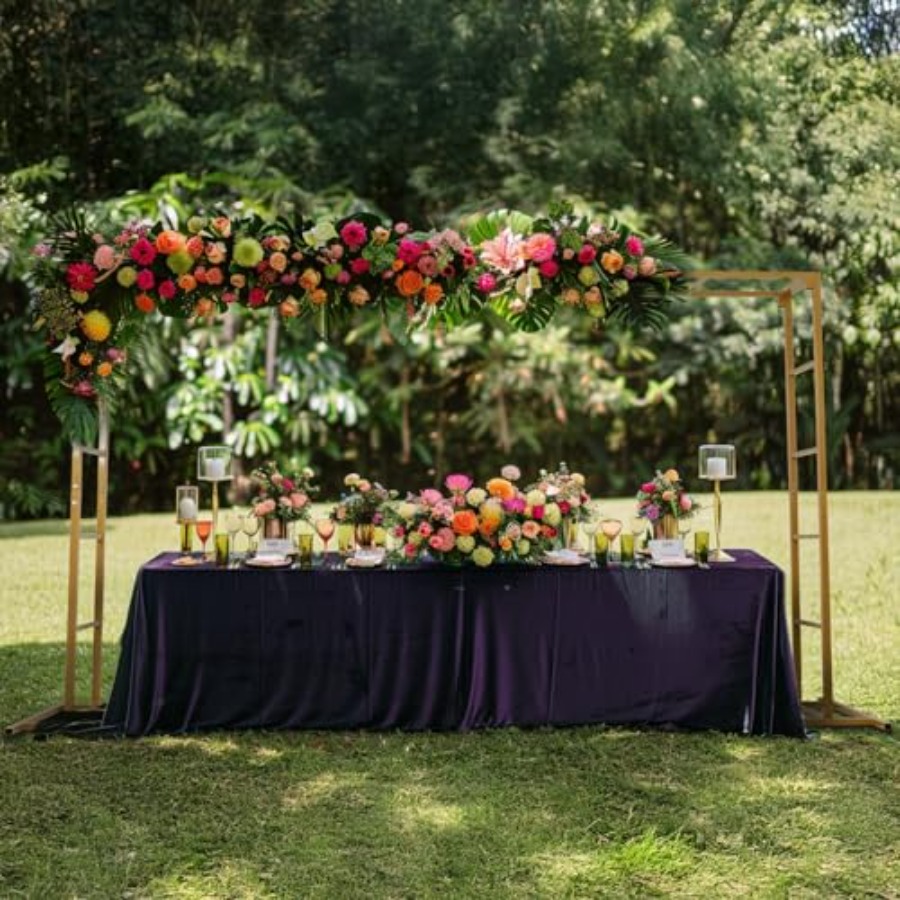 結婚式、レセプション、フォトブース用ウェディングアーチ：ゴー - Photo Booth Frame のレビューと価格