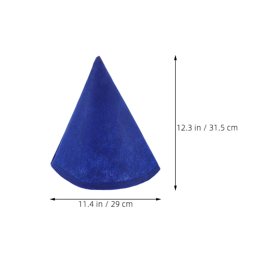 フェルト製のコーン型帽子6個セット。大人用の誕生日パーティー - Party Hat Cone のレビューと価格