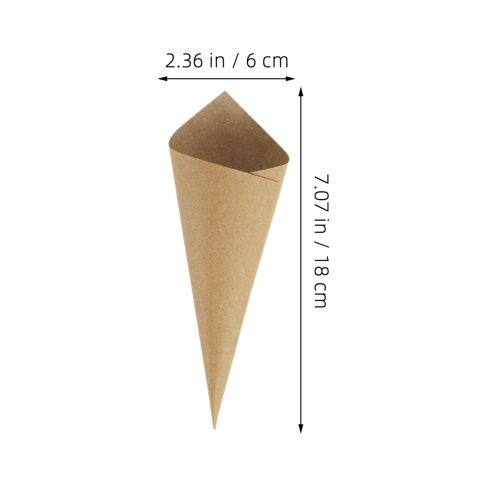 90個入り、紙製の花びら型コーン、折りたたみ式、クラフト用、 - Papercraft Supply Confetti のレビューと価格