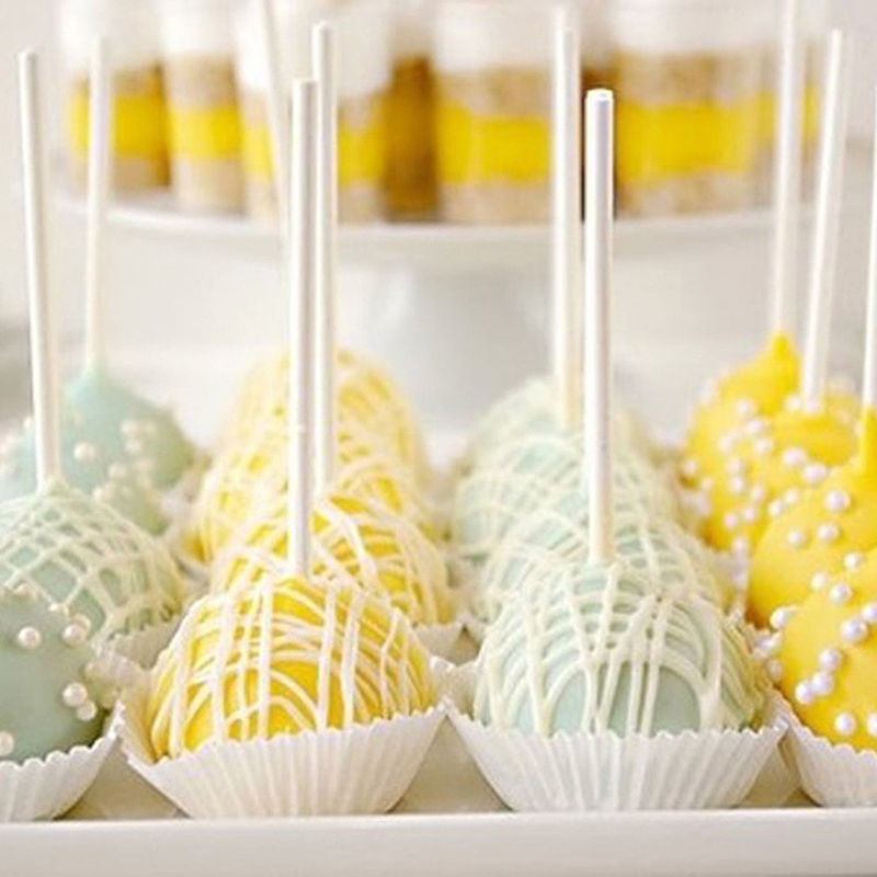 200 個プラスチックロリポップスティック安全な白 DIY  - Cotton Candy Cone のレビューと価格